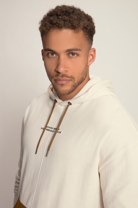 STHUGE Hoodie, oversized, Kapuze, farbige Kängurutasche, bis 8 XL