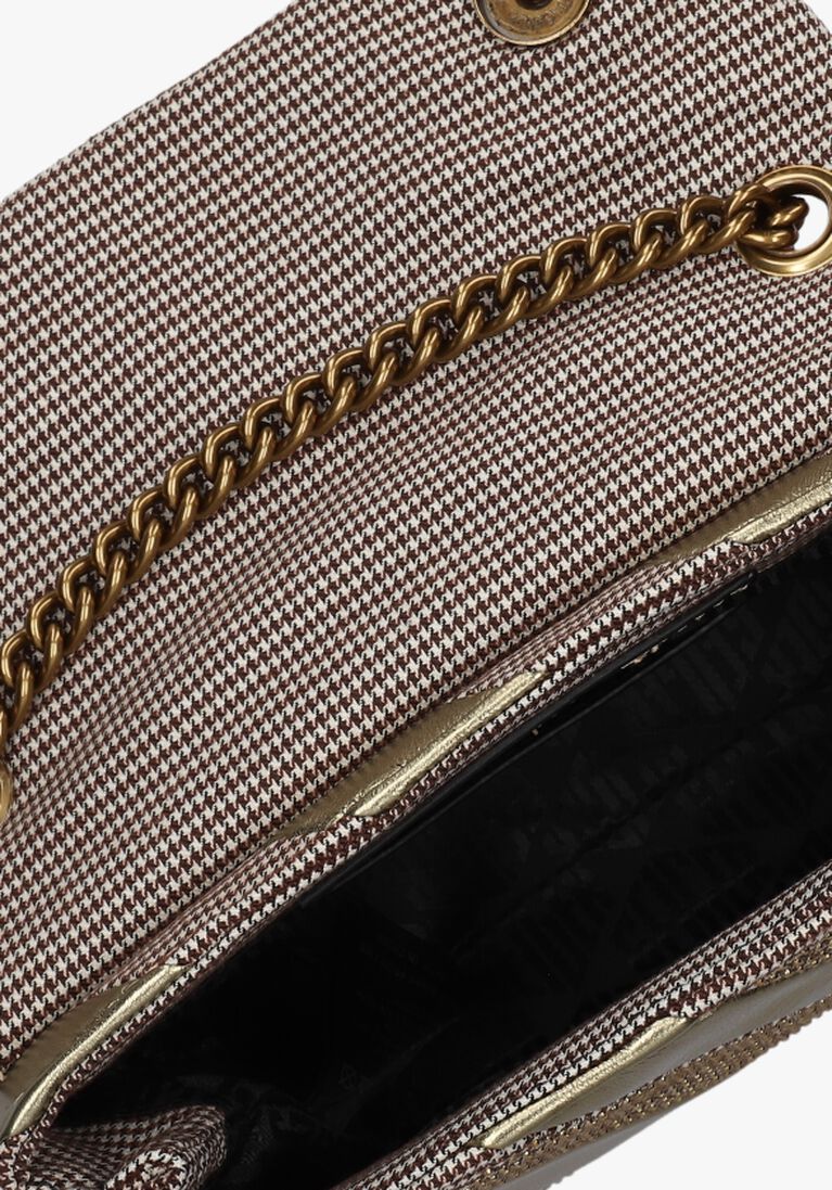 KURT GEIGER LONDON bronzen kurt geiger london schoudertas md kensington bag