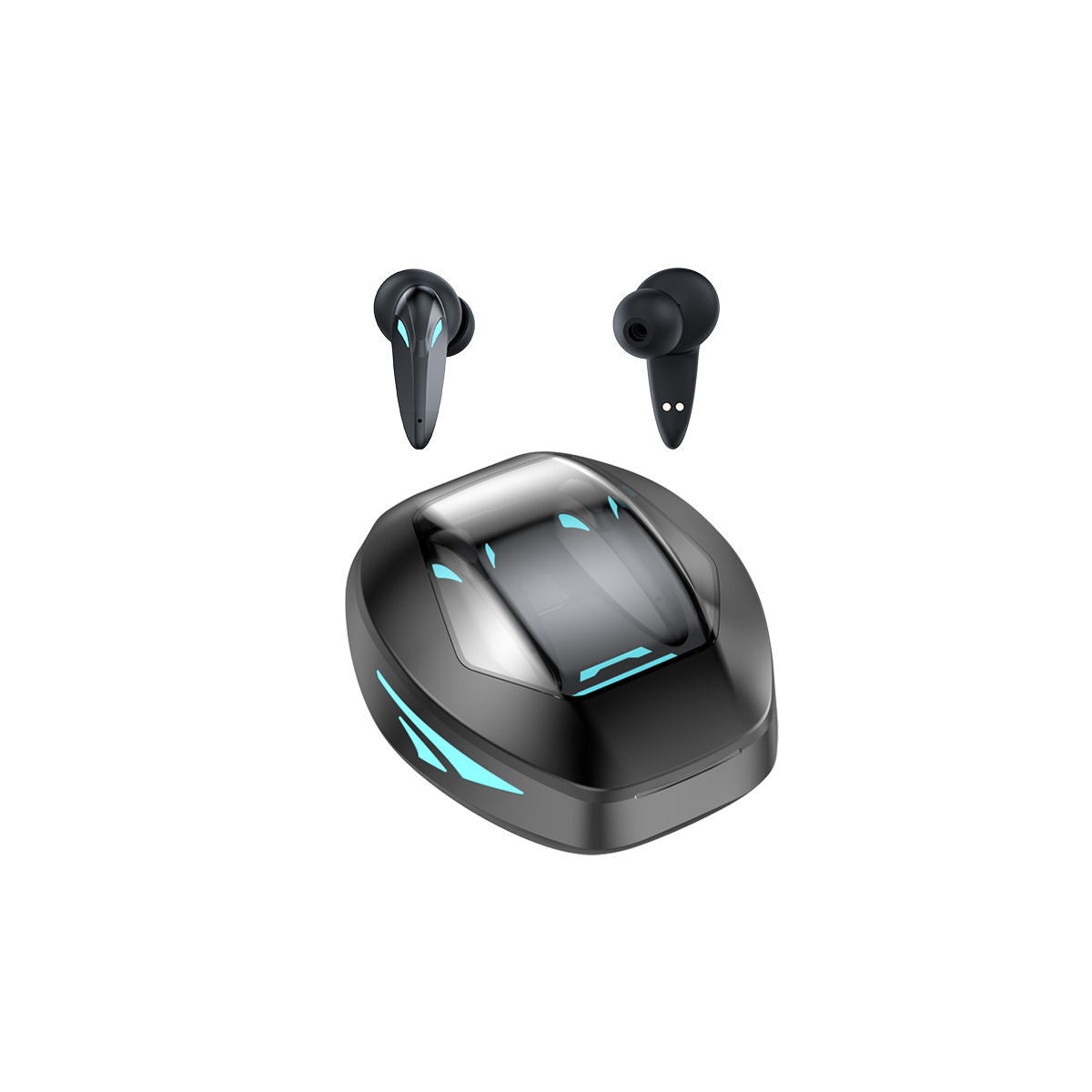Trådløse hodetelefoner Bluetooth 5.3 Sort