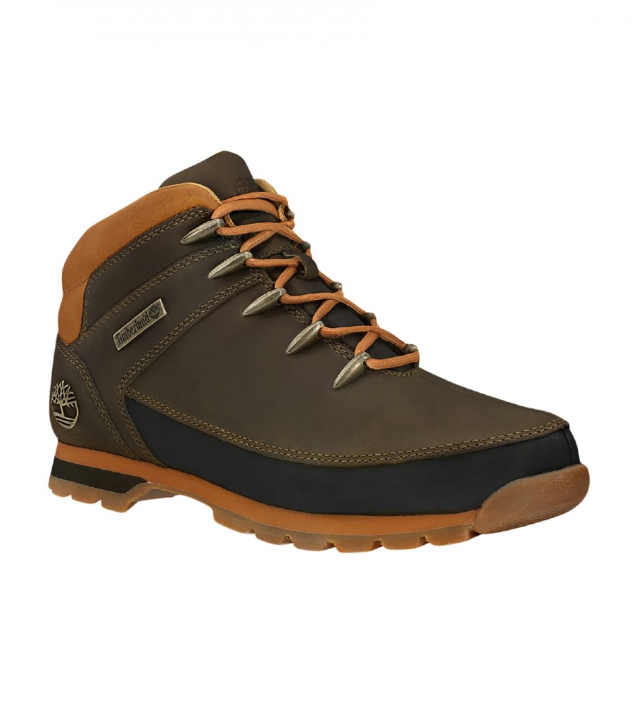 Botas Timberland Euro Sprint Hiker em couro, verdes