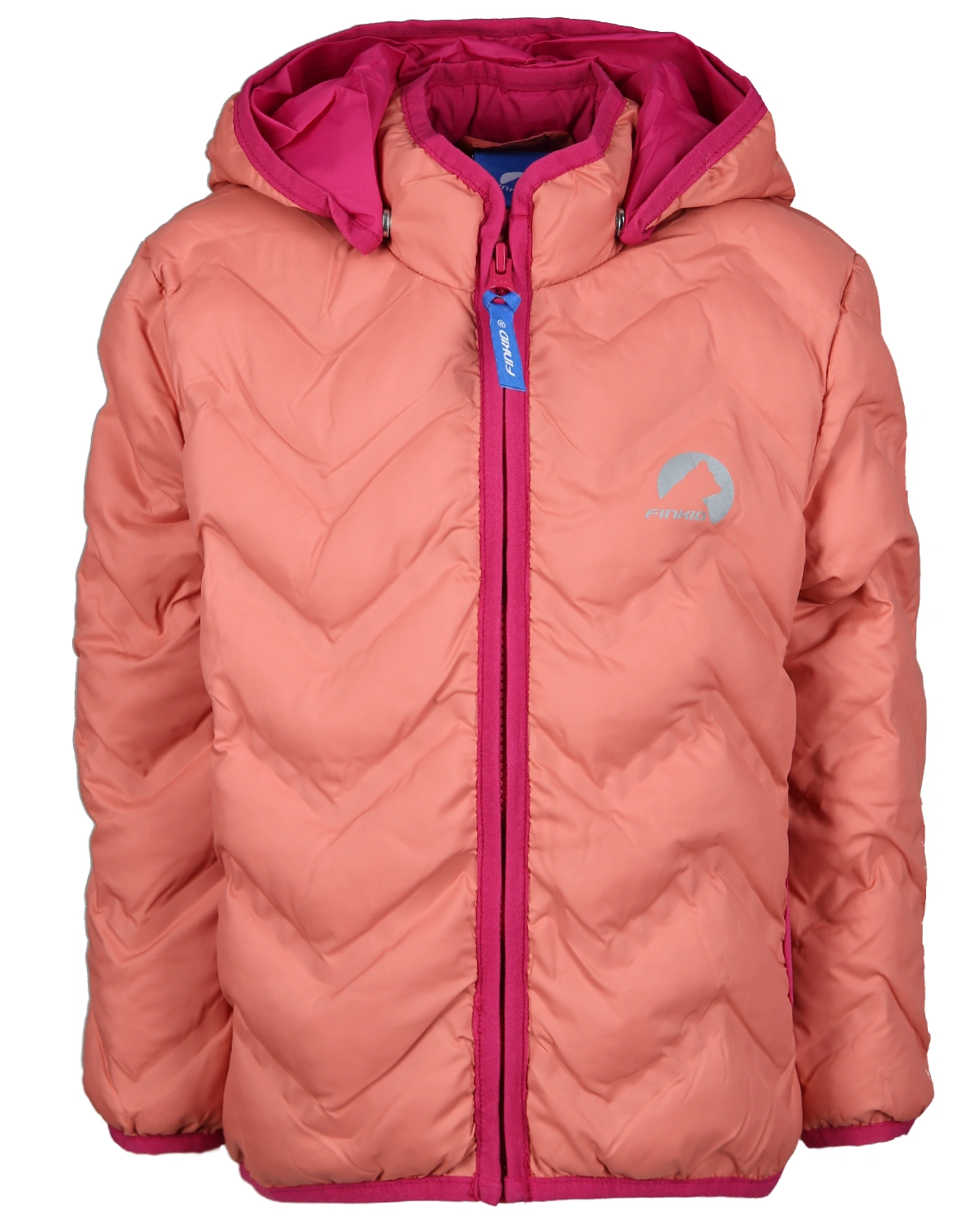 Steppjacke VANUKAS AIR mit Zipfelkapuze in terracotta/berry