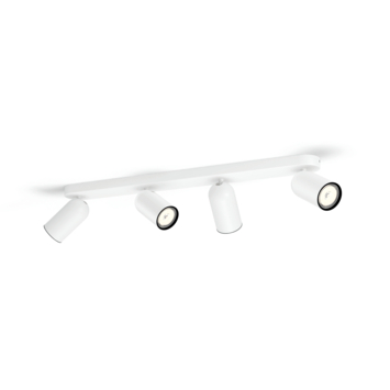 Philips spot Pongee 4-lichts wit