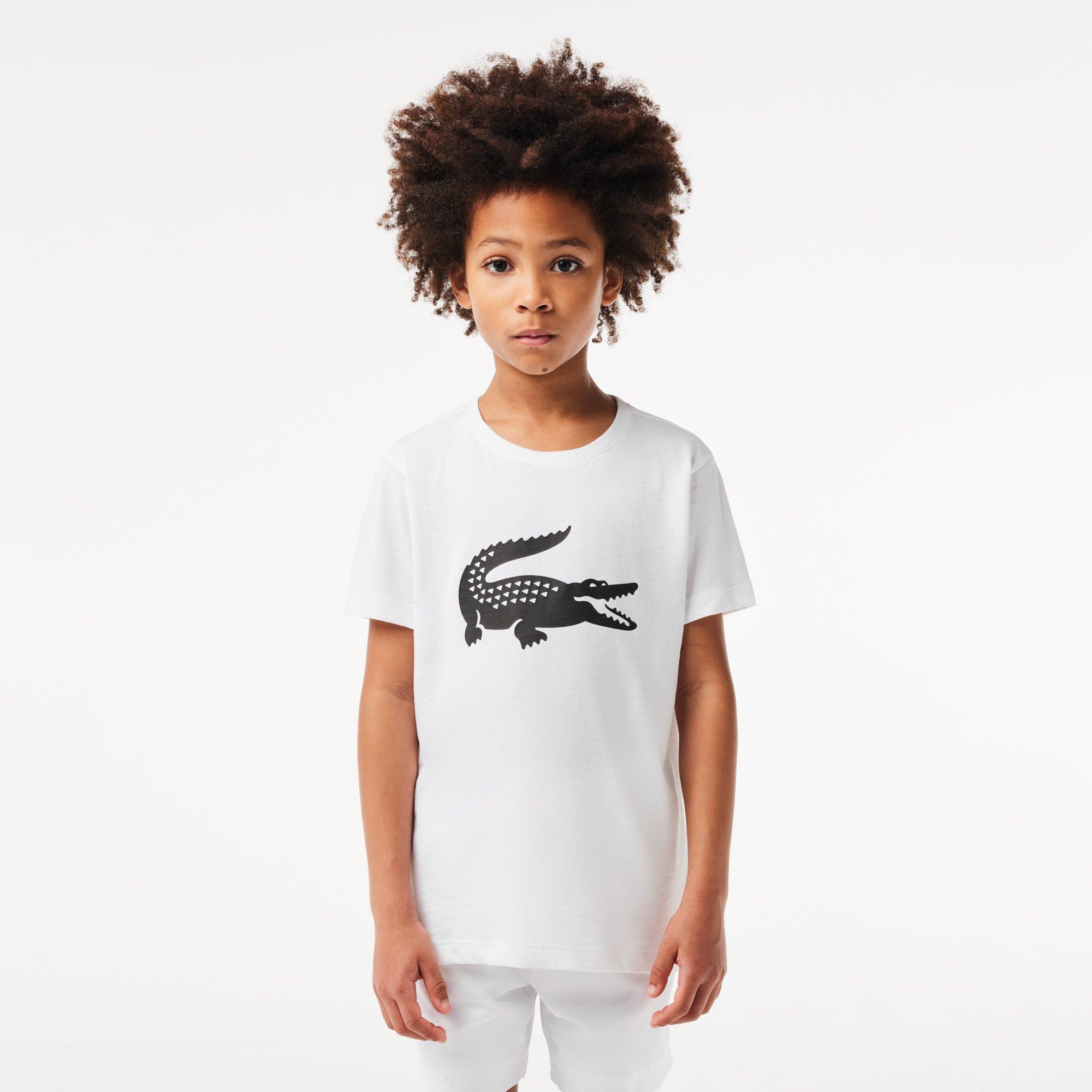 Lacoste Boy's Large Logo T Shirt