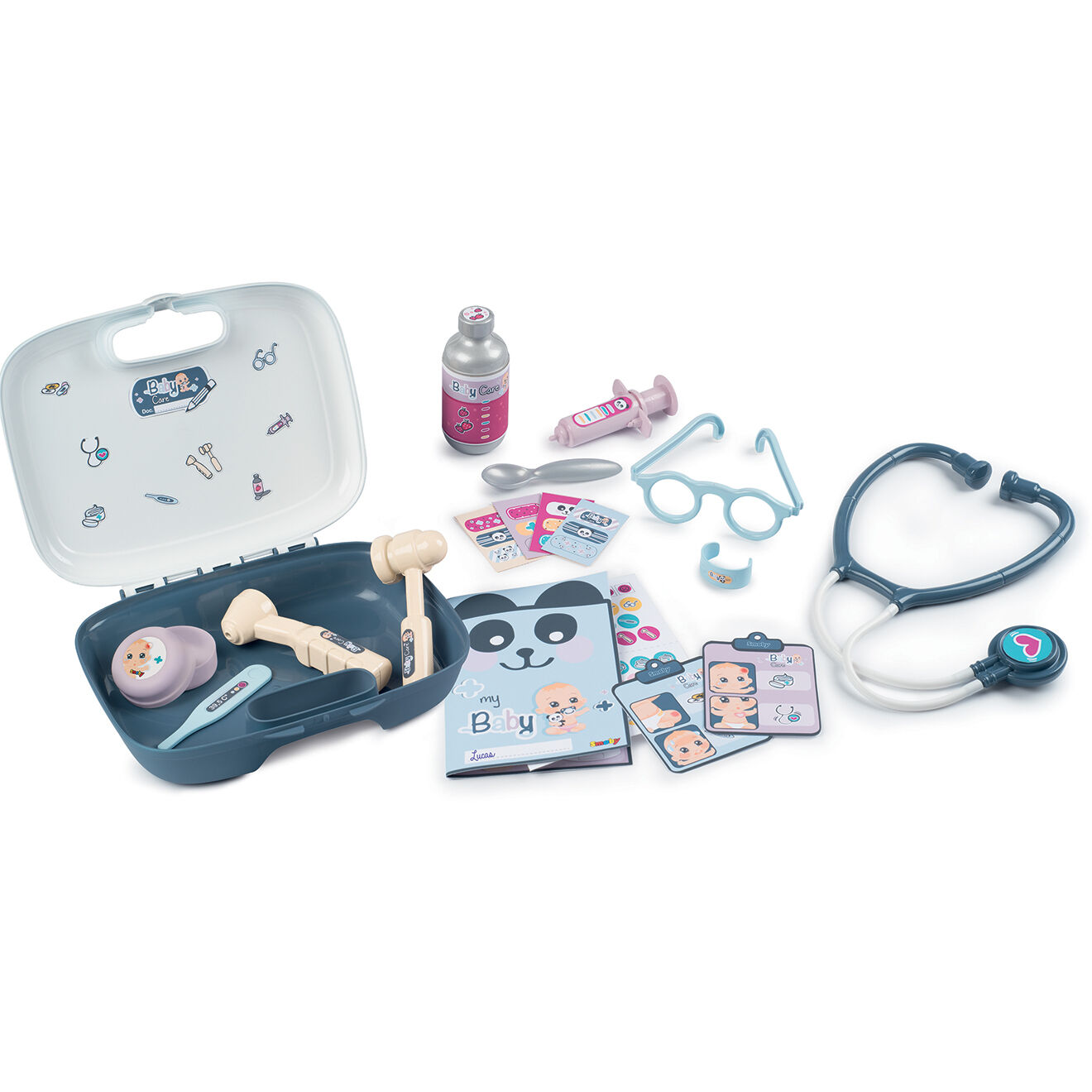 Smoby Mallette de soins baby care multicolore - 44.5x26.6x38 cm