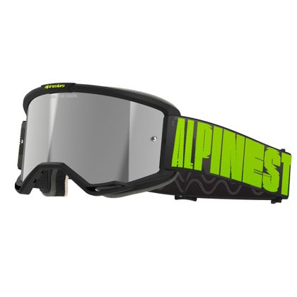 Masque cross Alpinestars VISION 5 HOLLOW IRIDIUM 2025 - Noir
