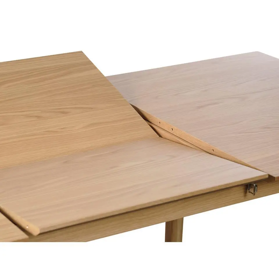 Eettafel Uitschuifbaar - Naturel Eiken - 95x140-200cm - Bari