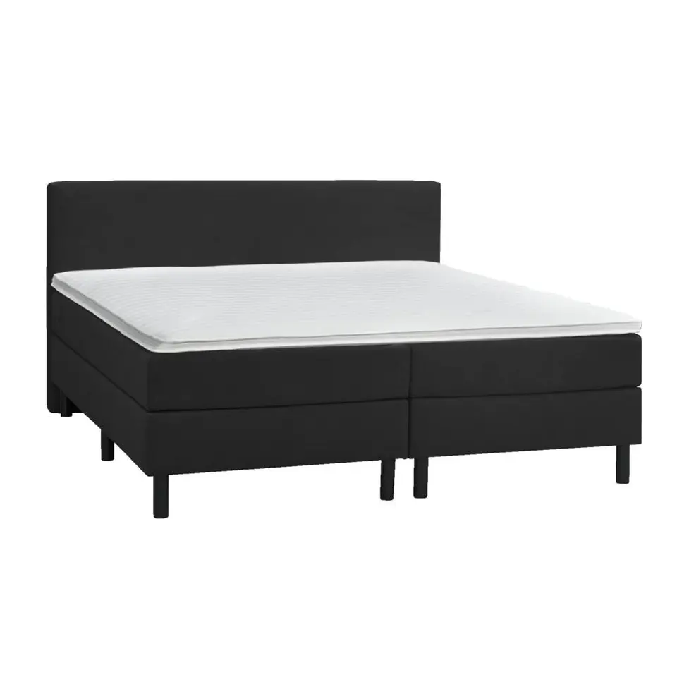 Boxcombinatie Varberg 6-delig - zwart - 180x200 cm