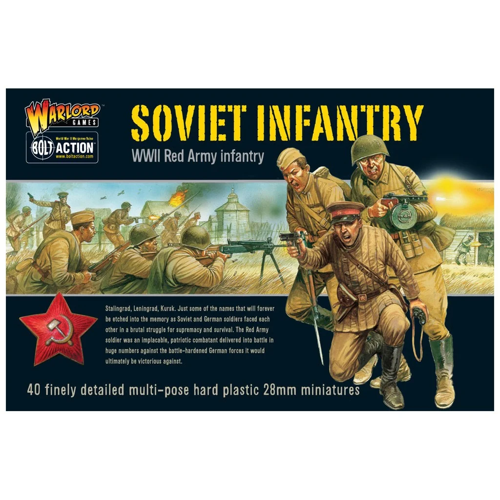 Bolt Action - Soviet Infantry (plastic boxe)