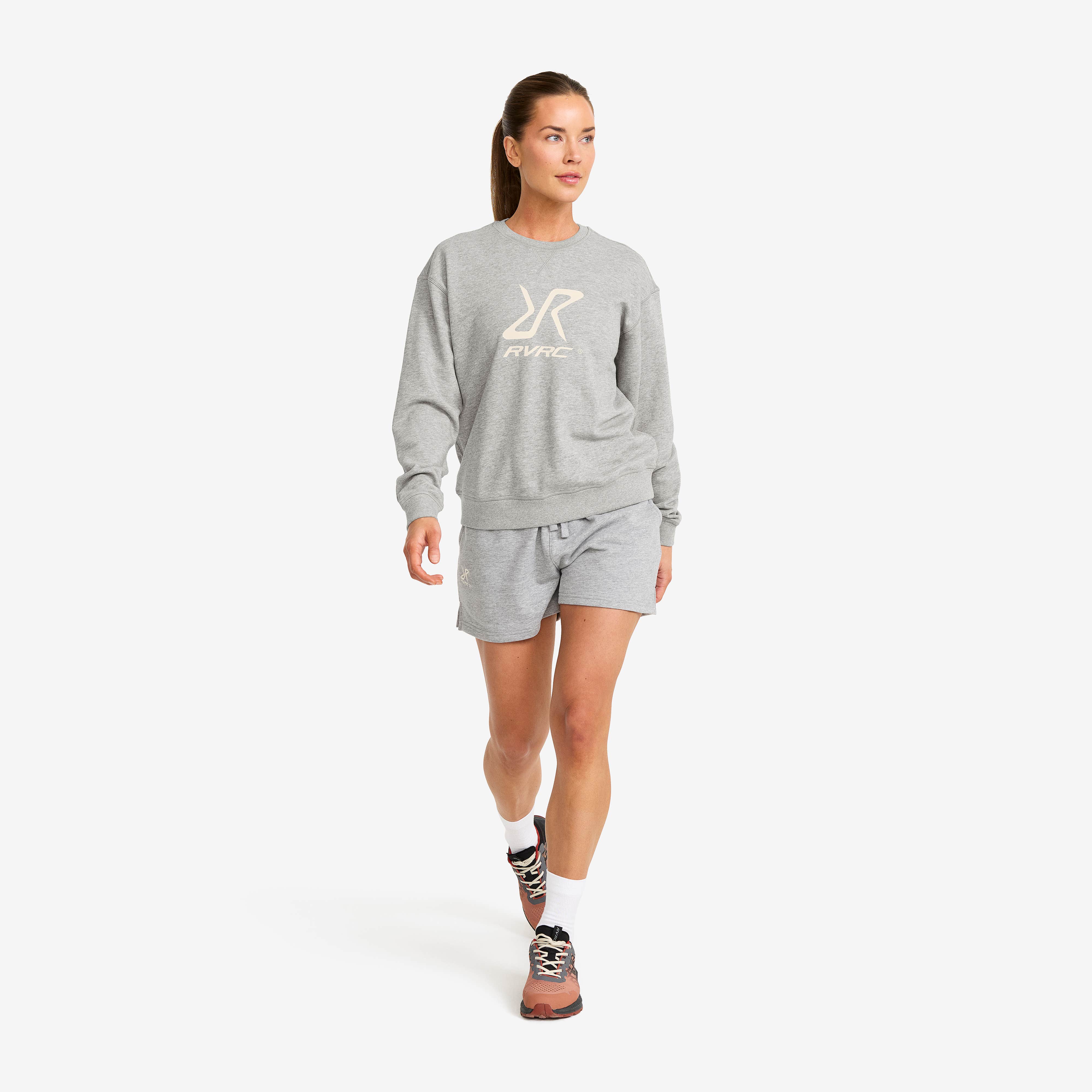 RVRC Sweatshirt Dame Grey Melange