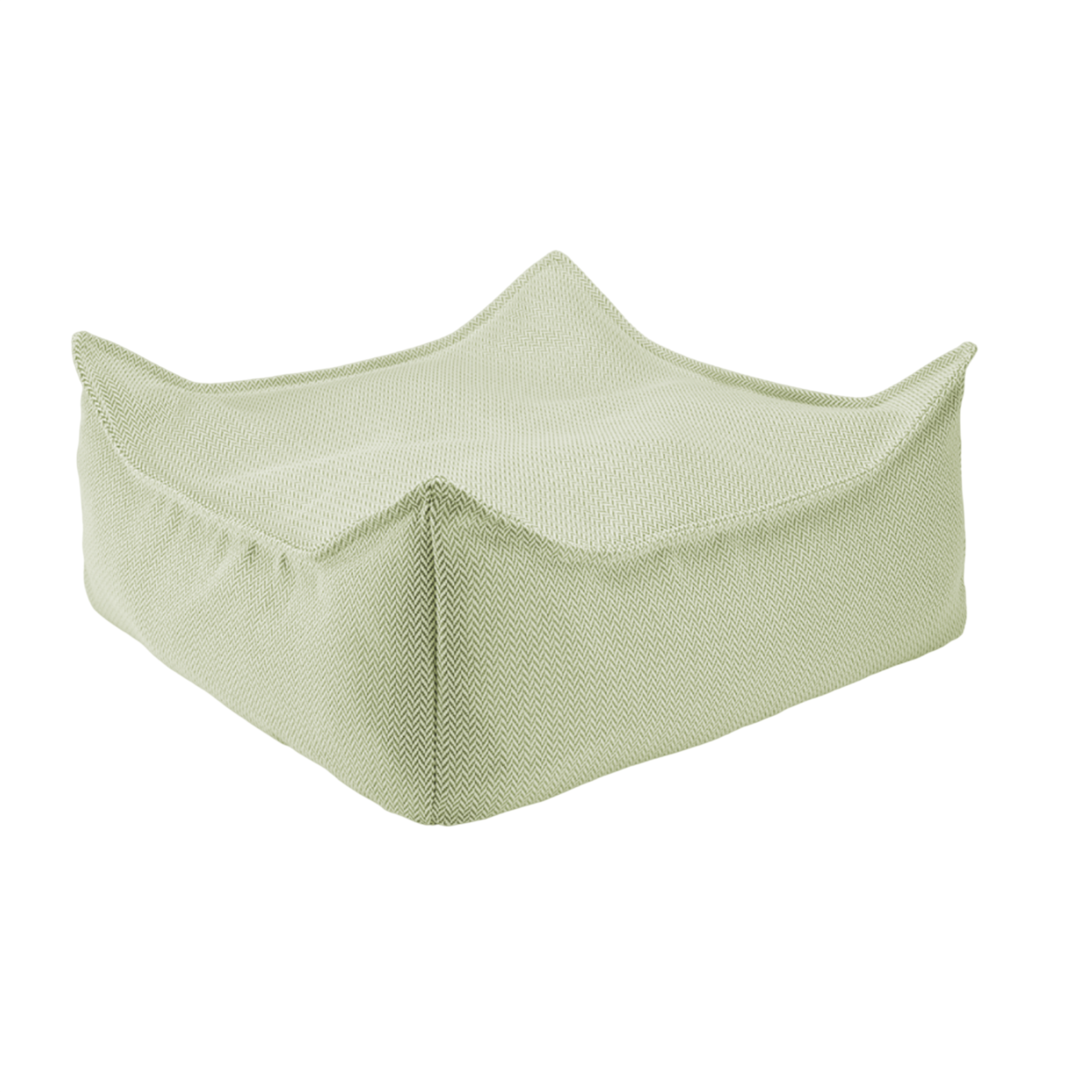 Wigiwama Sitzsack und Ottoman Set Outdoor Herba