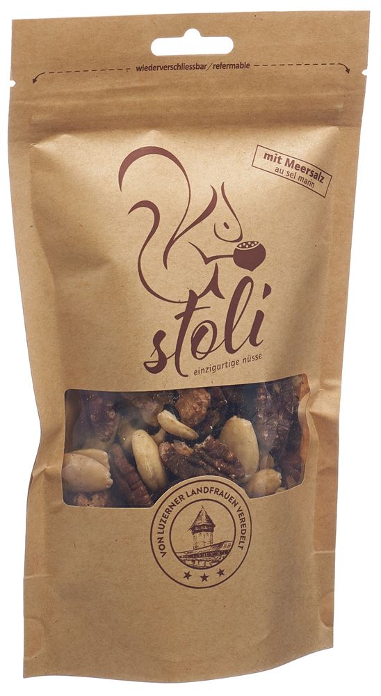 STOLI Nuss-Mix deluxe mit Meersalz Btl 175 g