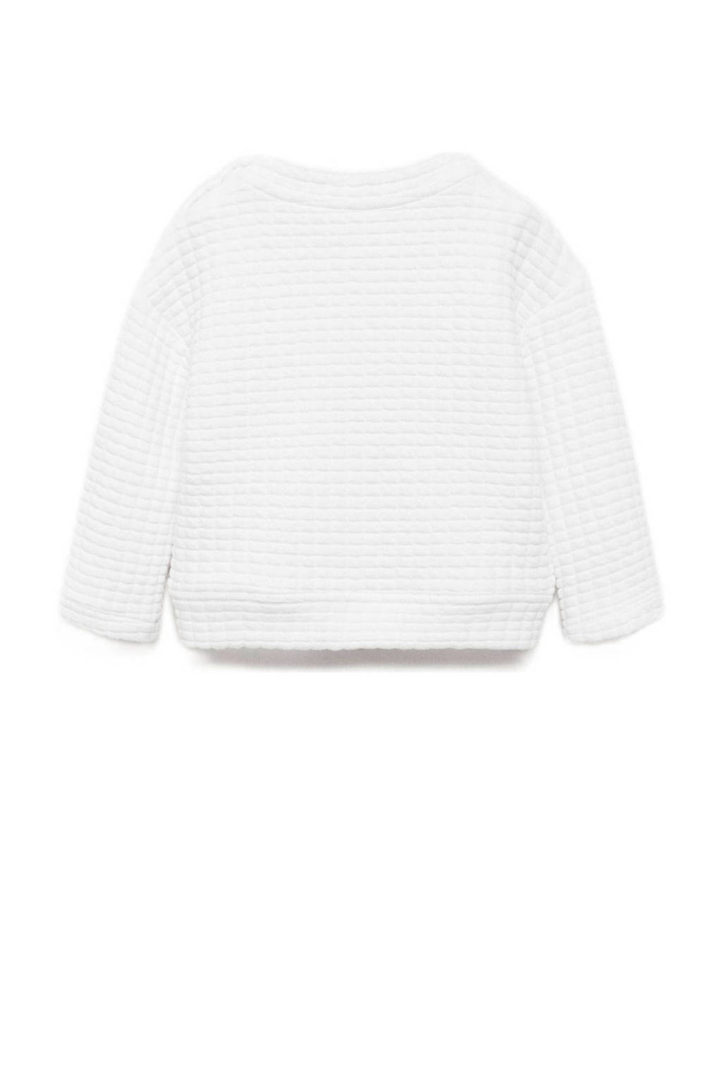Mango Kids sweater wit