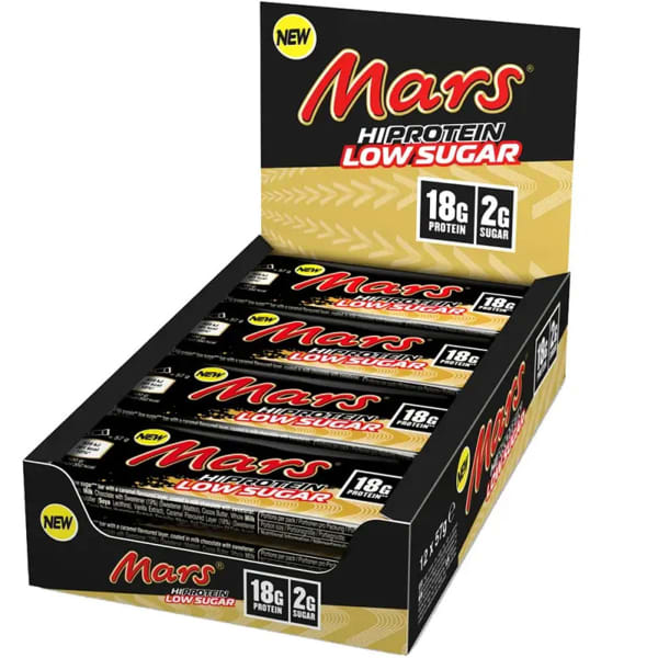 Barres énergétiques MARS PROTEIN MARS LOW SUGAR HIGH PROTEIN BAR MILK CHOCOLATE X12 UNICOLORE