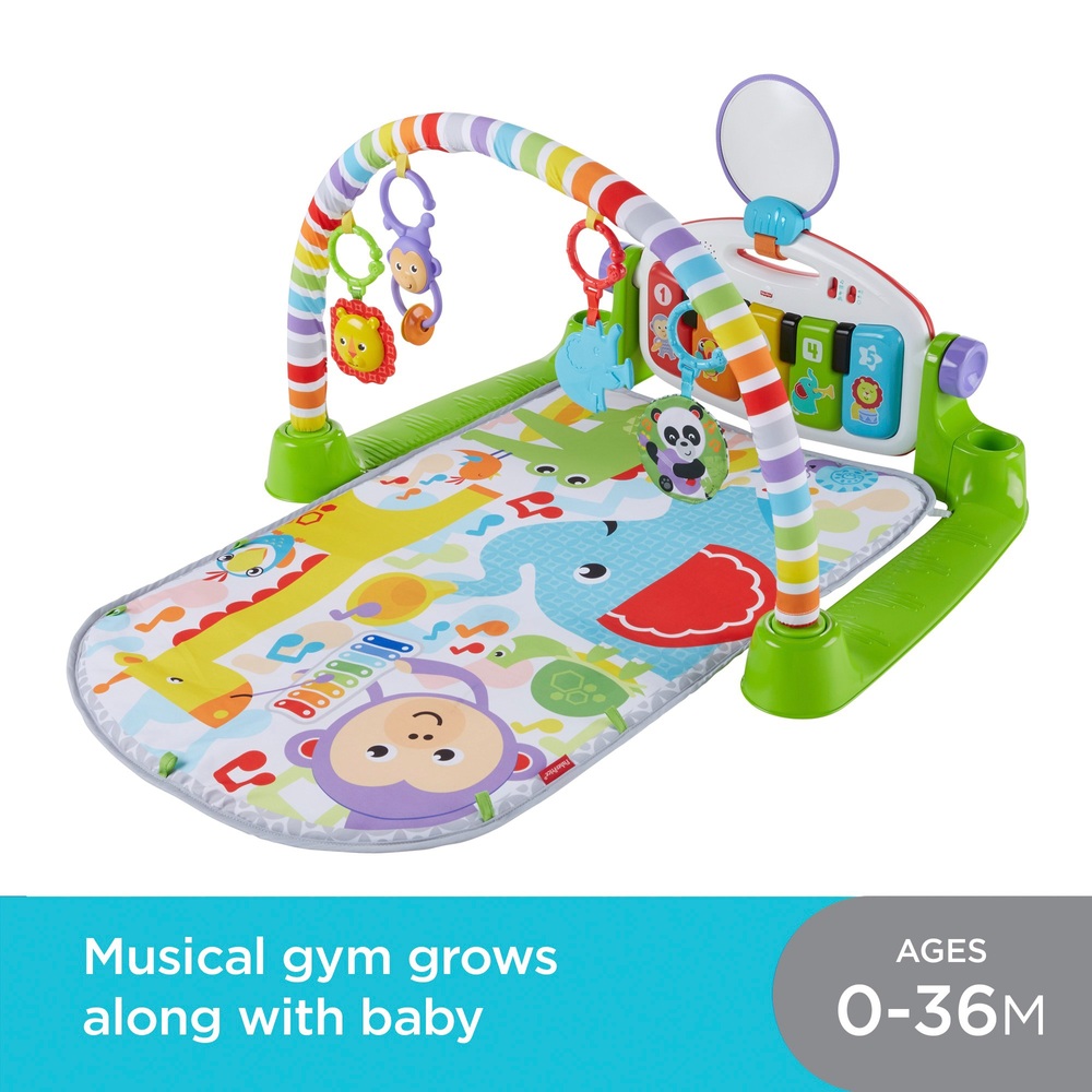 Fisher-Price Deluxe Kick & Play Piano Baby-Spielmatte