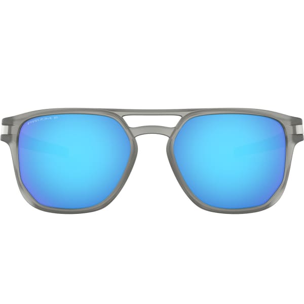 Lunette de soleil lifestyle OAKLEY LATCH BETA MATTE GREY INK/PRIZM SAPPHIRE POLARIZED