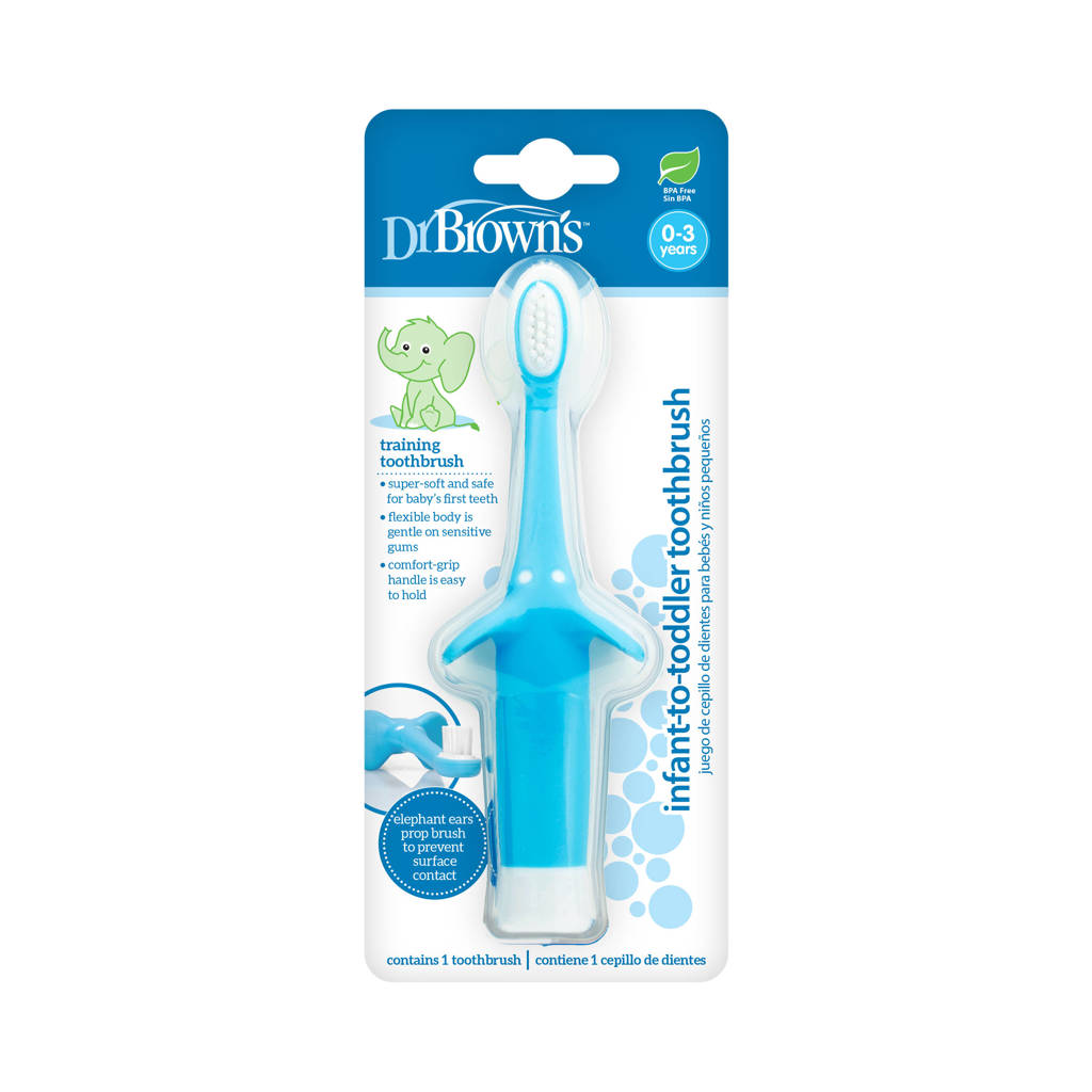 Tandenborstel olifant blauw