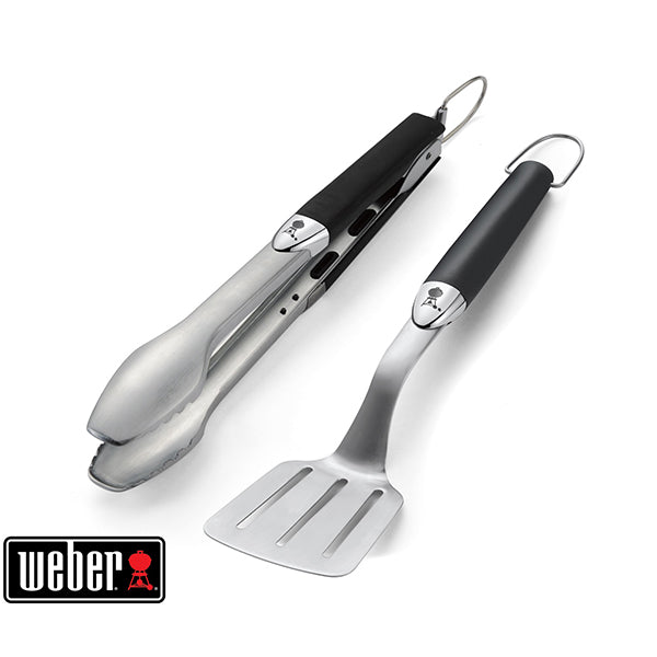 Kit de 2 ustensiles Premium en acier inoxydable Weber
