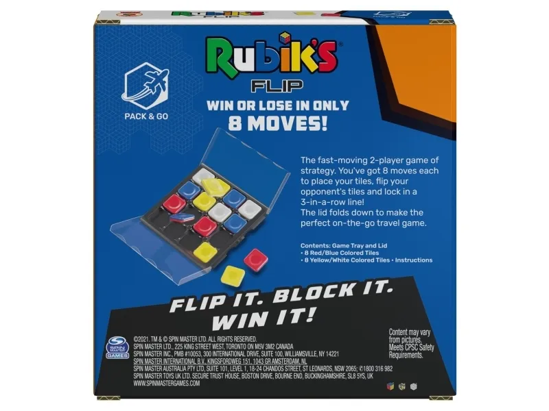 Rubiks Flip Pack n' Go
