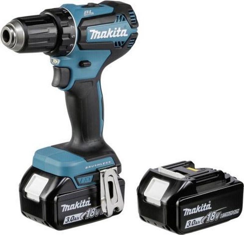 Makita DDF485RFJ 18V - Accuboor-/schroefmachine - 3,0 Ah accu (2 st)