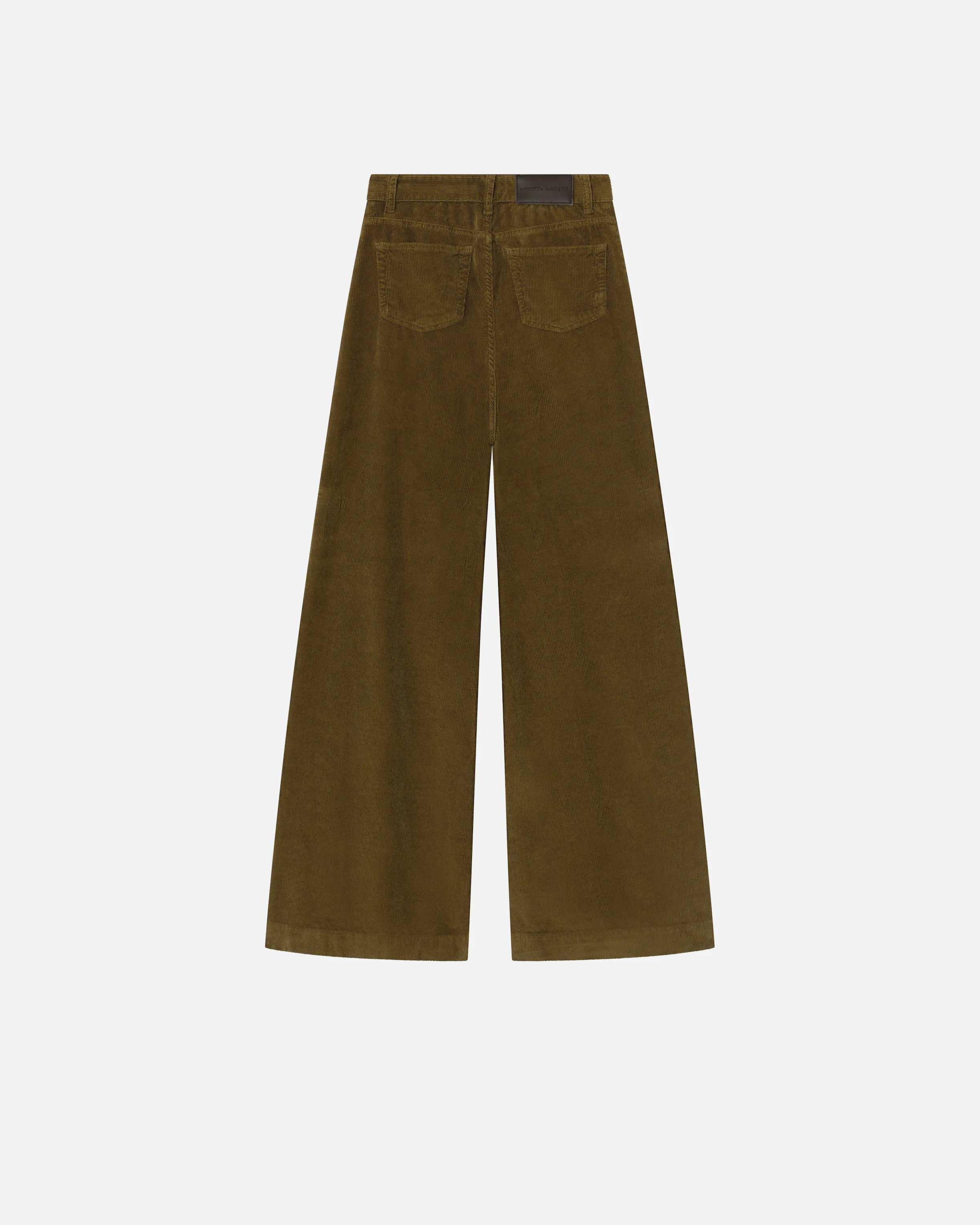 Pantalon palazzo | Vert