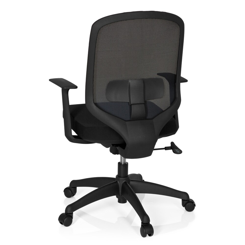 Profi Bürostuhl DELIGHT Stoff/Netzstoff mit Armlehnen hjh OFFICE