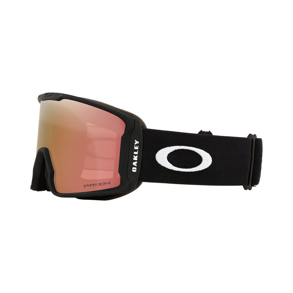 Oakley LINE MINER L - Masque de ski matte black/prizm rose gold