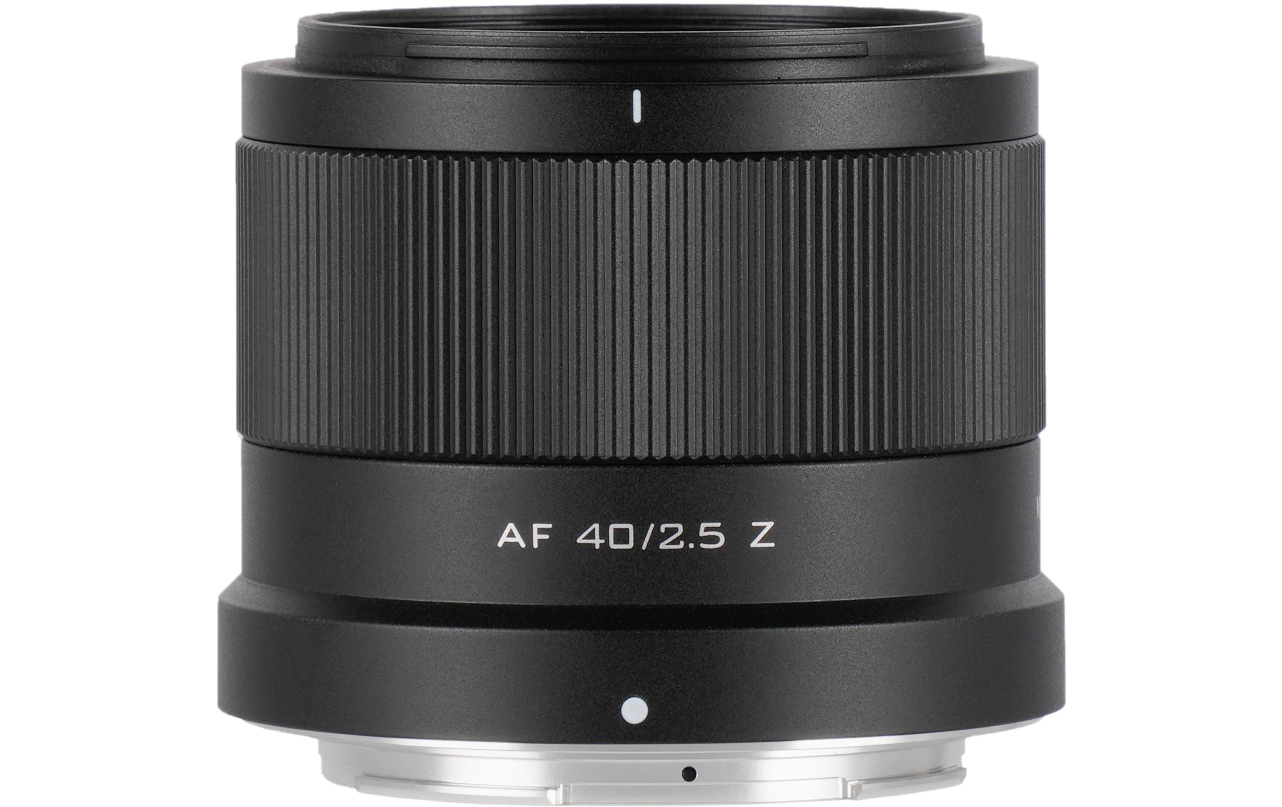 Festbrennweite AF 40mm F/2.5 Z – Nikon Z<br>Kompaktes Festbrennweitenobjektiv