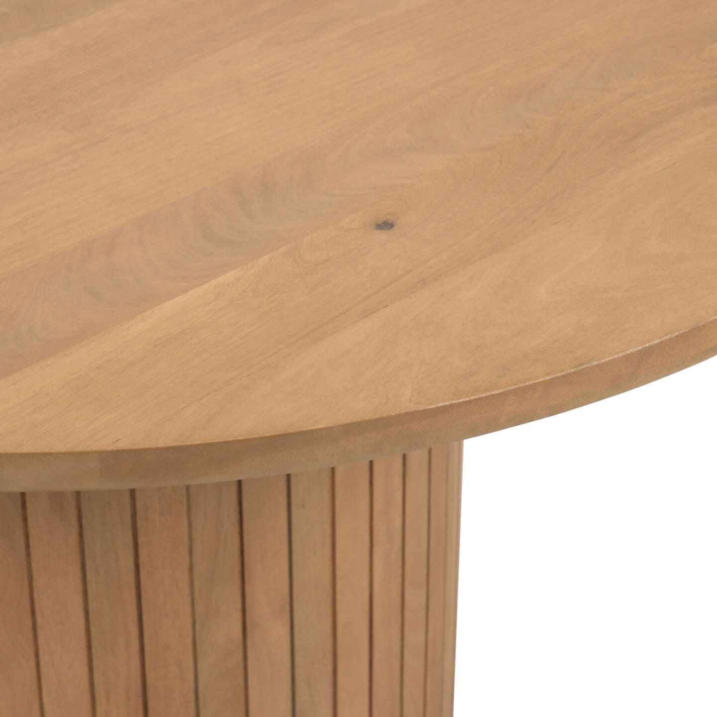 Kave Home Esstisch LICIA rund 120 x 75 cm braun