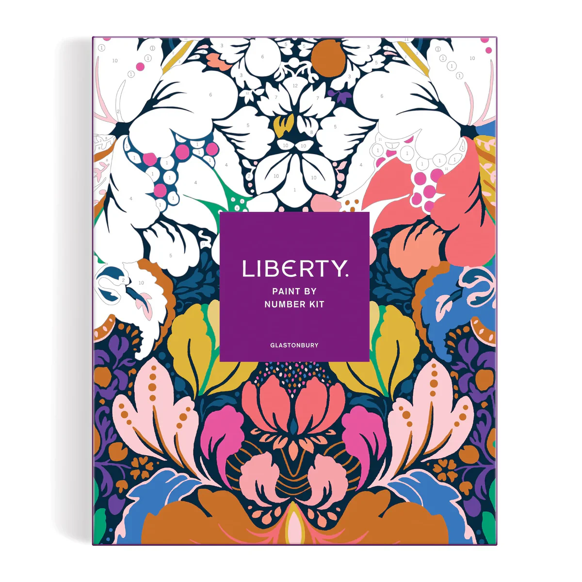 Zik Zak  Liberty Glastonbury Paint by Number DIY-kit