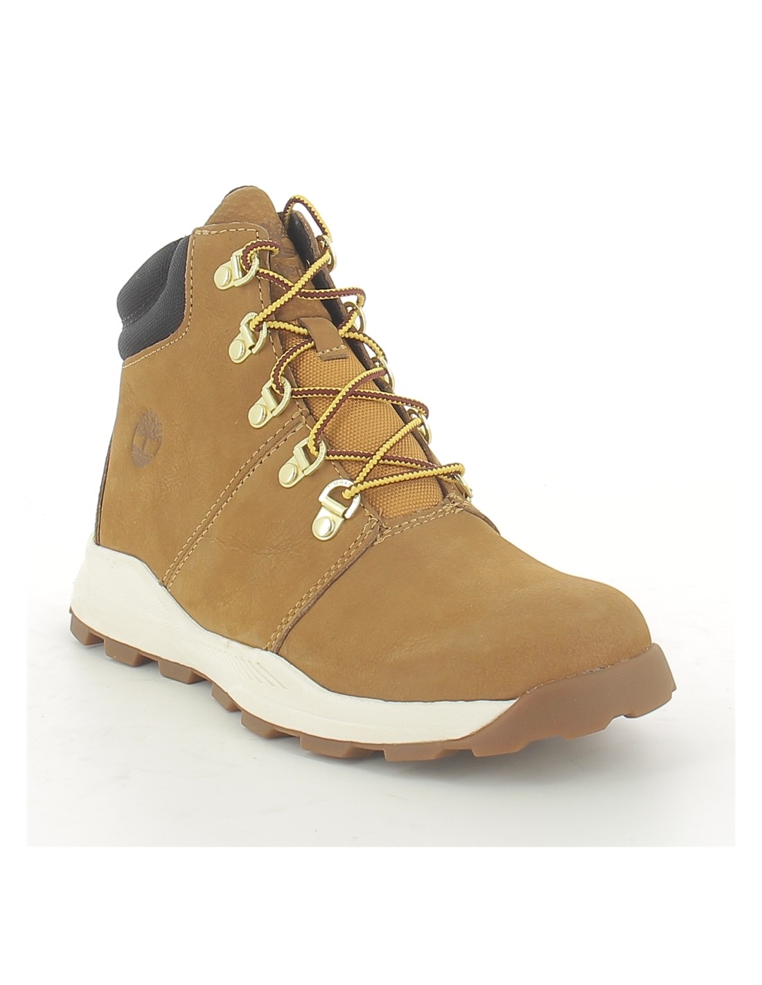 timberland boots femme brooklyn hiker nubuck marron