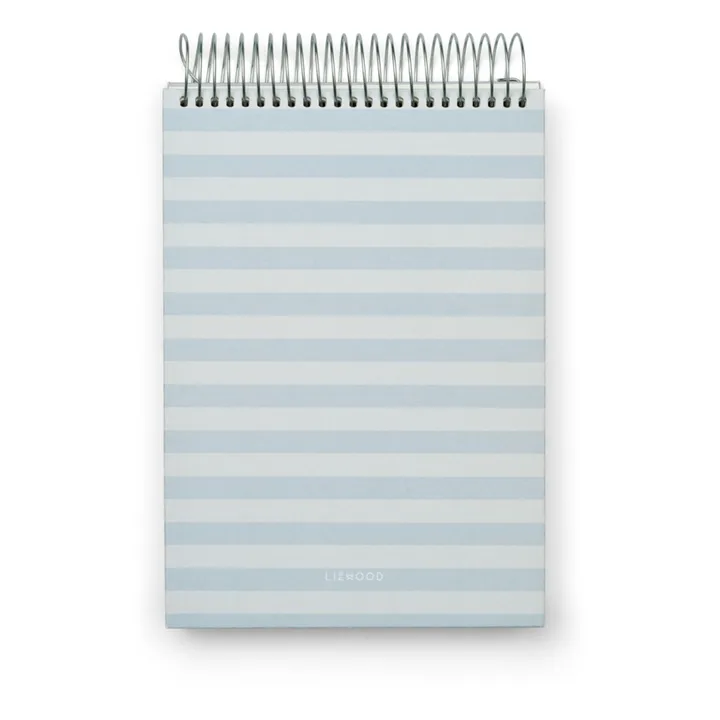 Liewood Carnet à dessin Jonnie | Stripe Sea blue/Sandy
