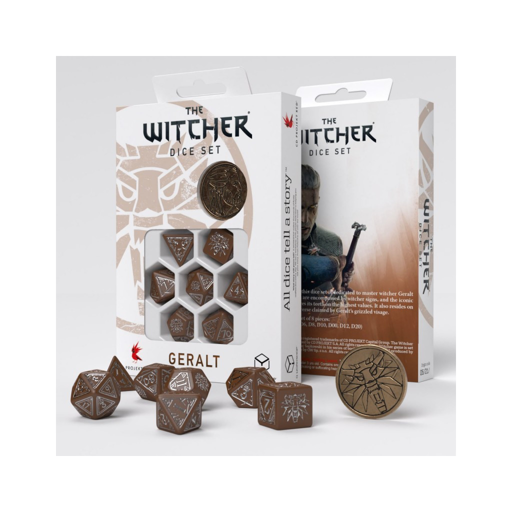 The Witcher Dice Set - Geralt - Roach's Companion