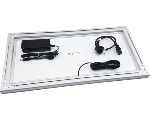 LED-achtergrondverlichting voor ZWEMBADaquaria, Dagverlichting, 150x50 mm, verlichte aquariumachtergrond, achtergrondverlichting, aluminium, 58W LED-lamp, 1498 x 497 x 22 mm