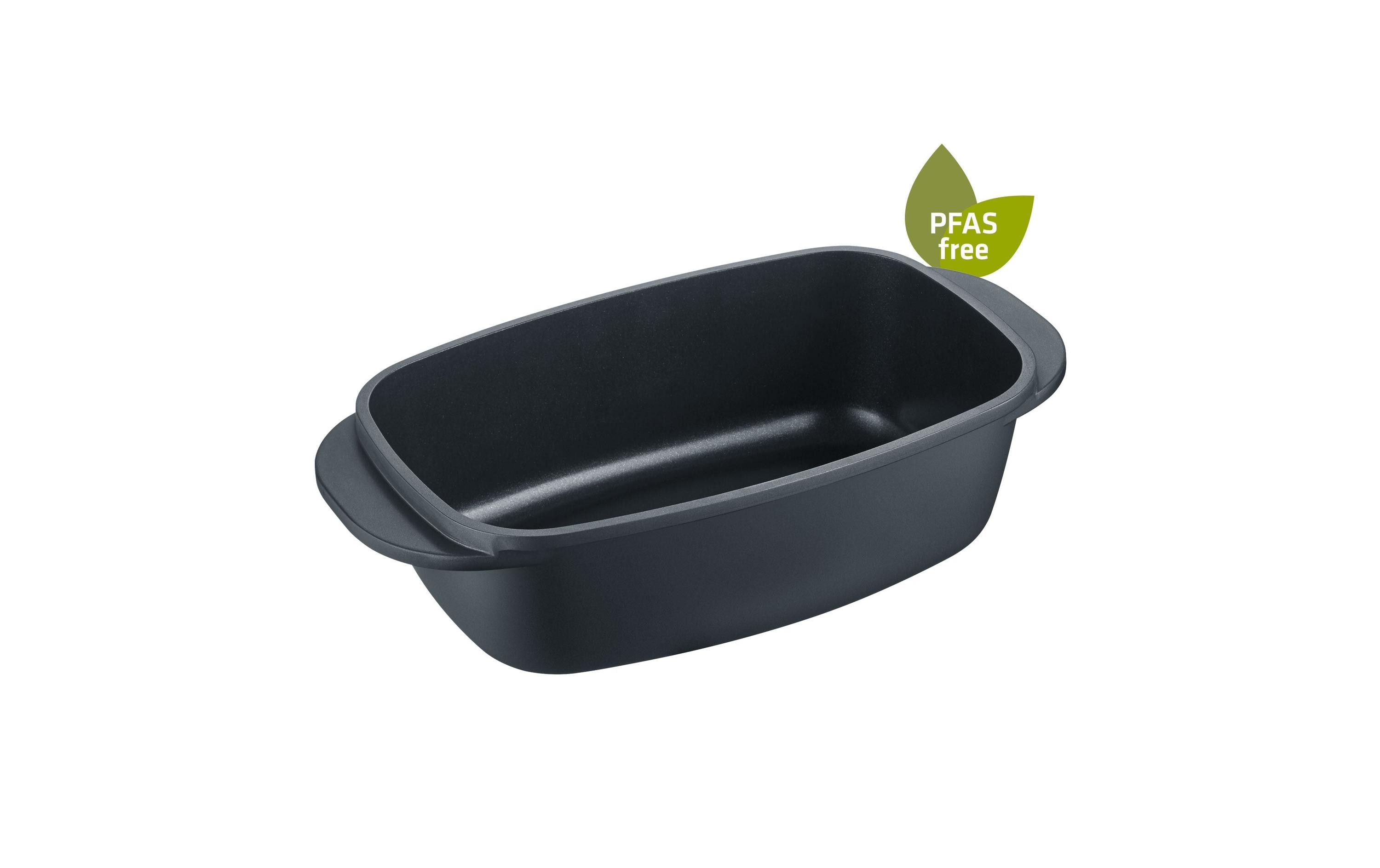 Aluguss-Unibräter 31 x 21 cm<br>Bräter mit hitzebeständigem Glasdeckel