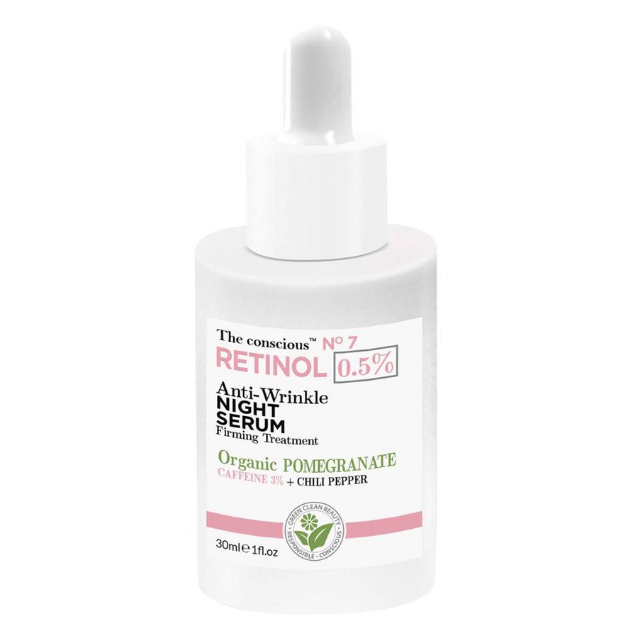 Biovène The Conscious Retinol Anti Wrinkle Night Serum Organic Pomegranate 30ml