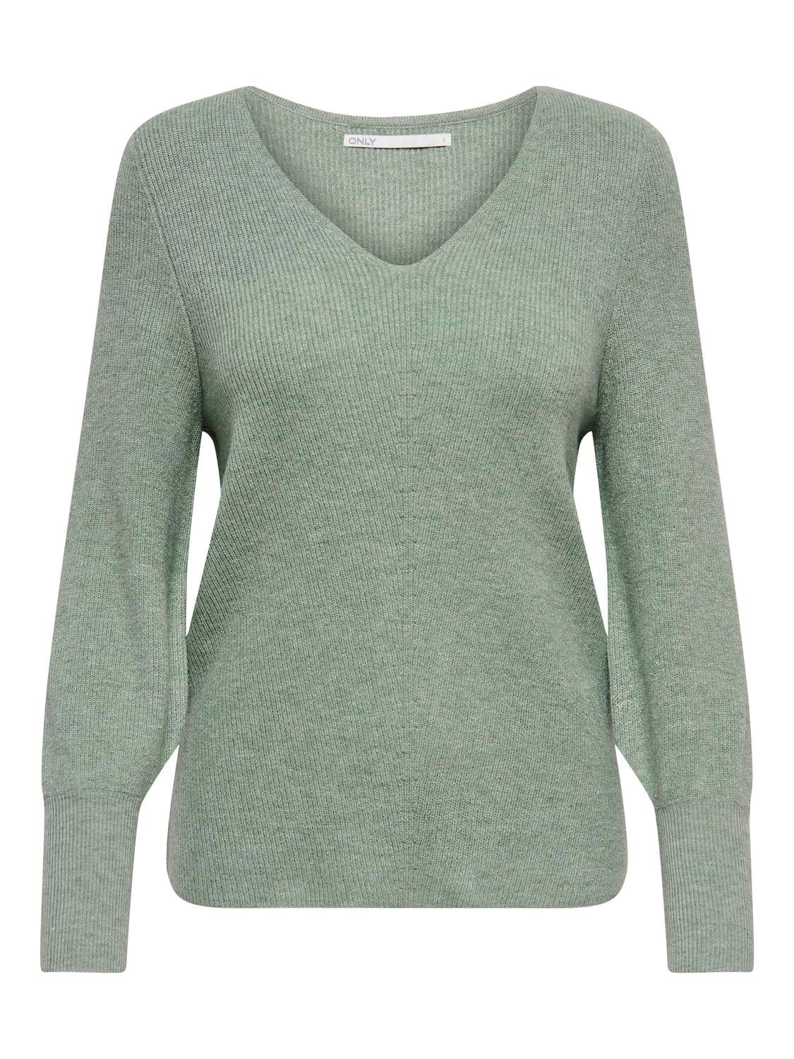 ONLATIA Strickpullover Chinois Green