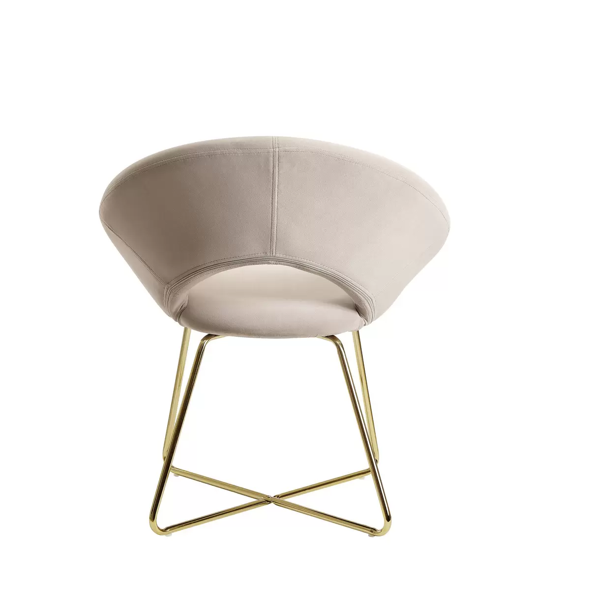 Stuhl Colmar beige,gold