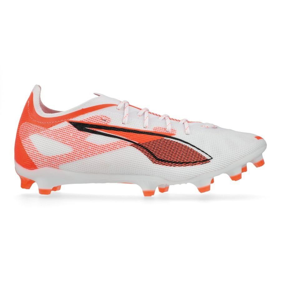PUMA Ultra 5 Pro FG/AG Unlimited - Blanc/Noir/Glowing Red