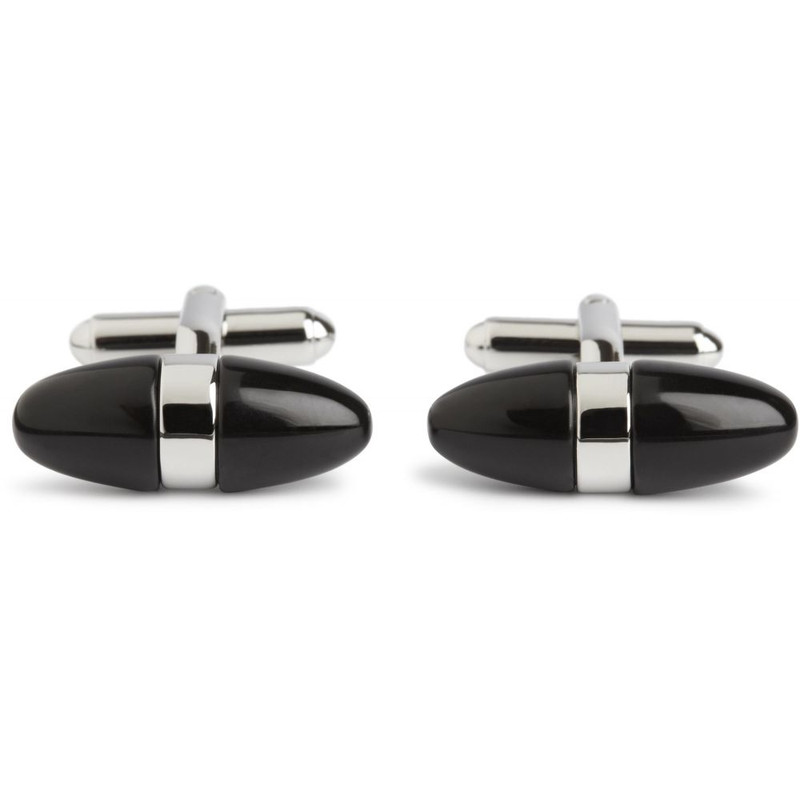 Boutons de manchette, Egg, Onyx