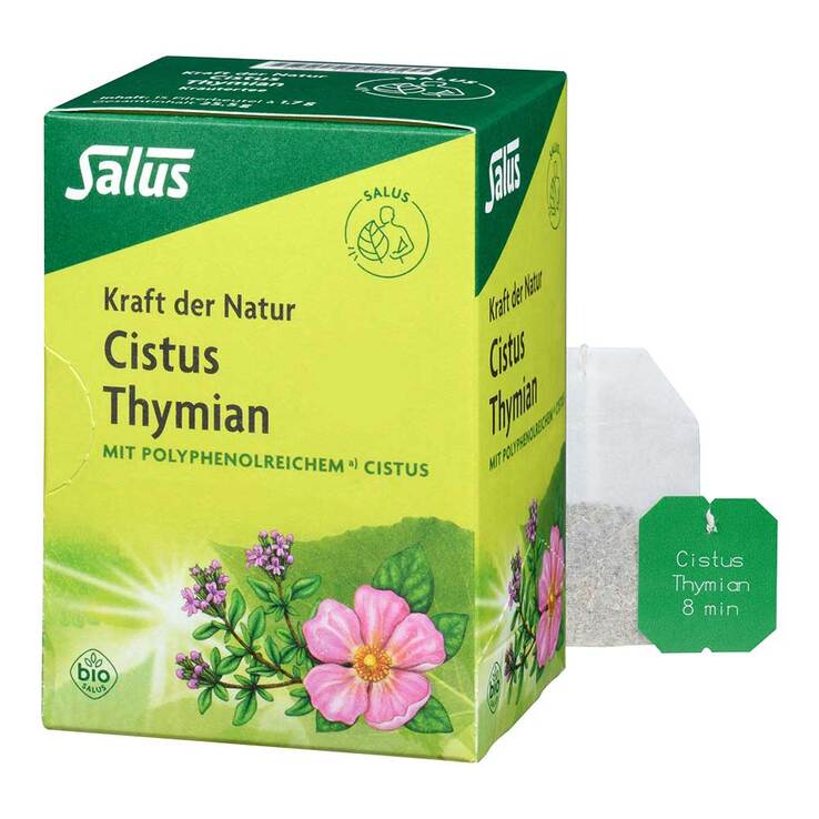 Cistus Thymian Kräutertee bio Salus Filterbeutel, 15 St