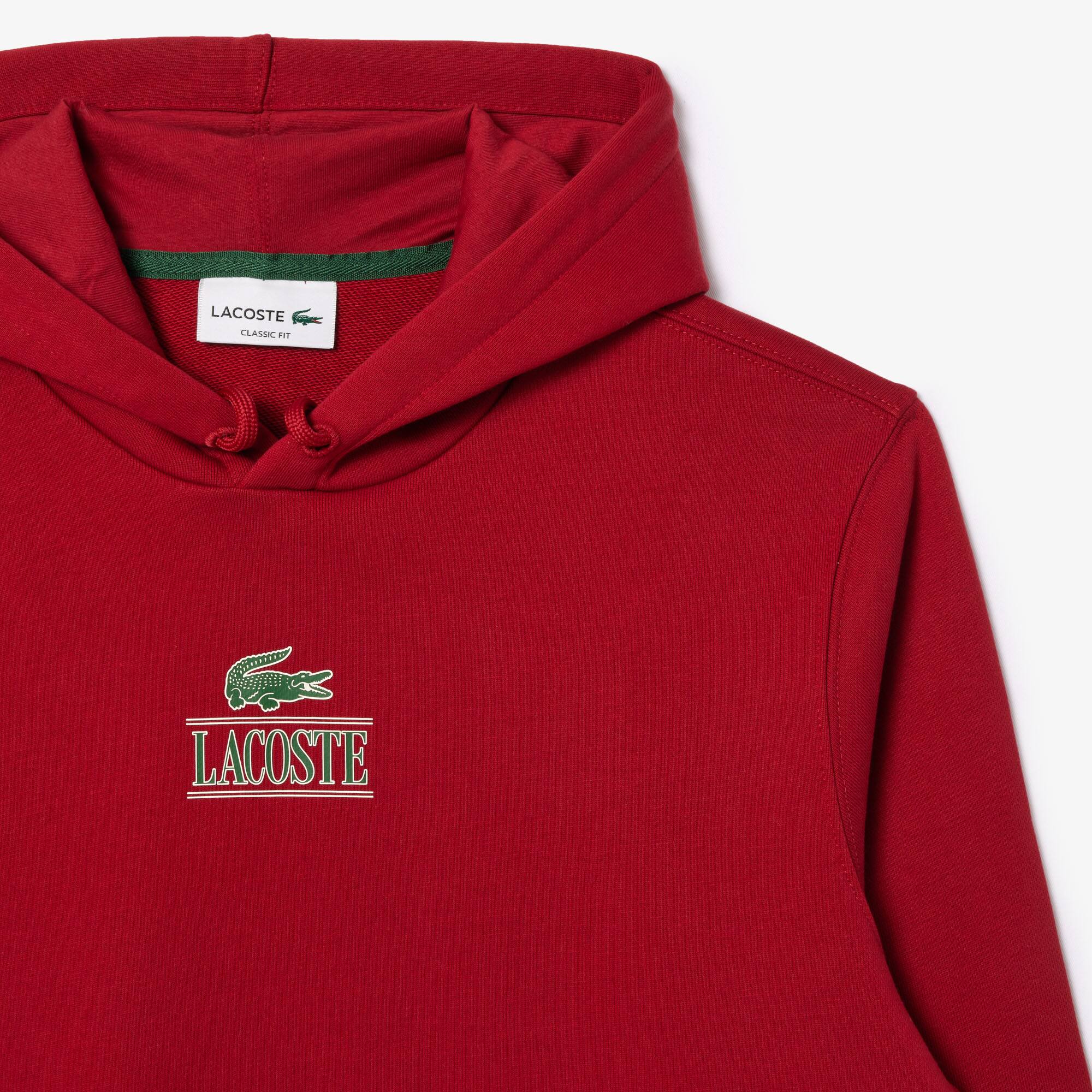 Sweatshirt à capuche Jogger avec imprimé Lacoste Sweatshirts - Rouge - Lacoste - Homme