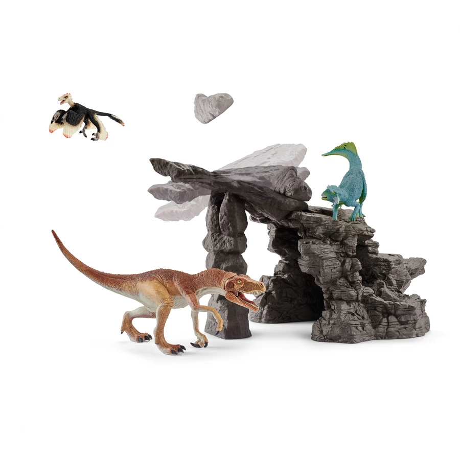 schleich® Dinoset mit Höhle