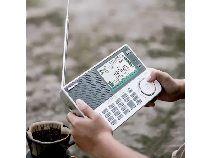 Sangean ATS-909 X2 verdensradio, hvid