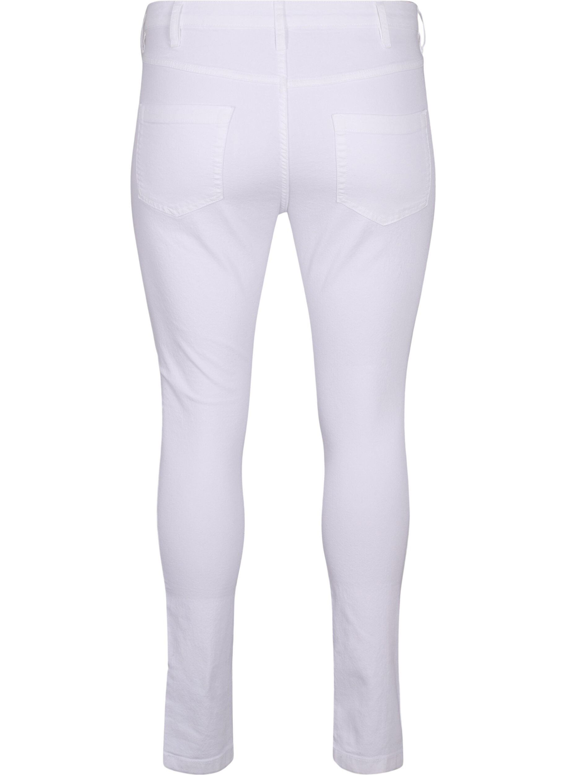 Højtaljede super slim Amy jeans