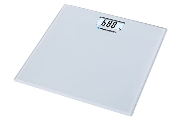Blaupunkt BSP301, Elektronisk personvekt, 150 kg, 100 g, Hvit, kg, firkant
