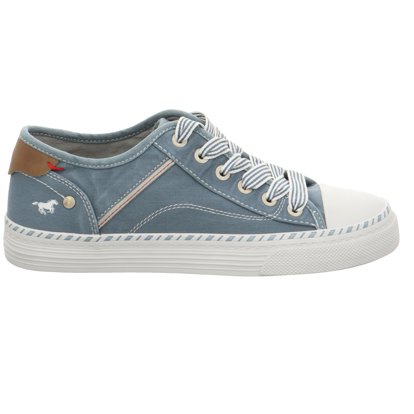 Schnürschuhe blau