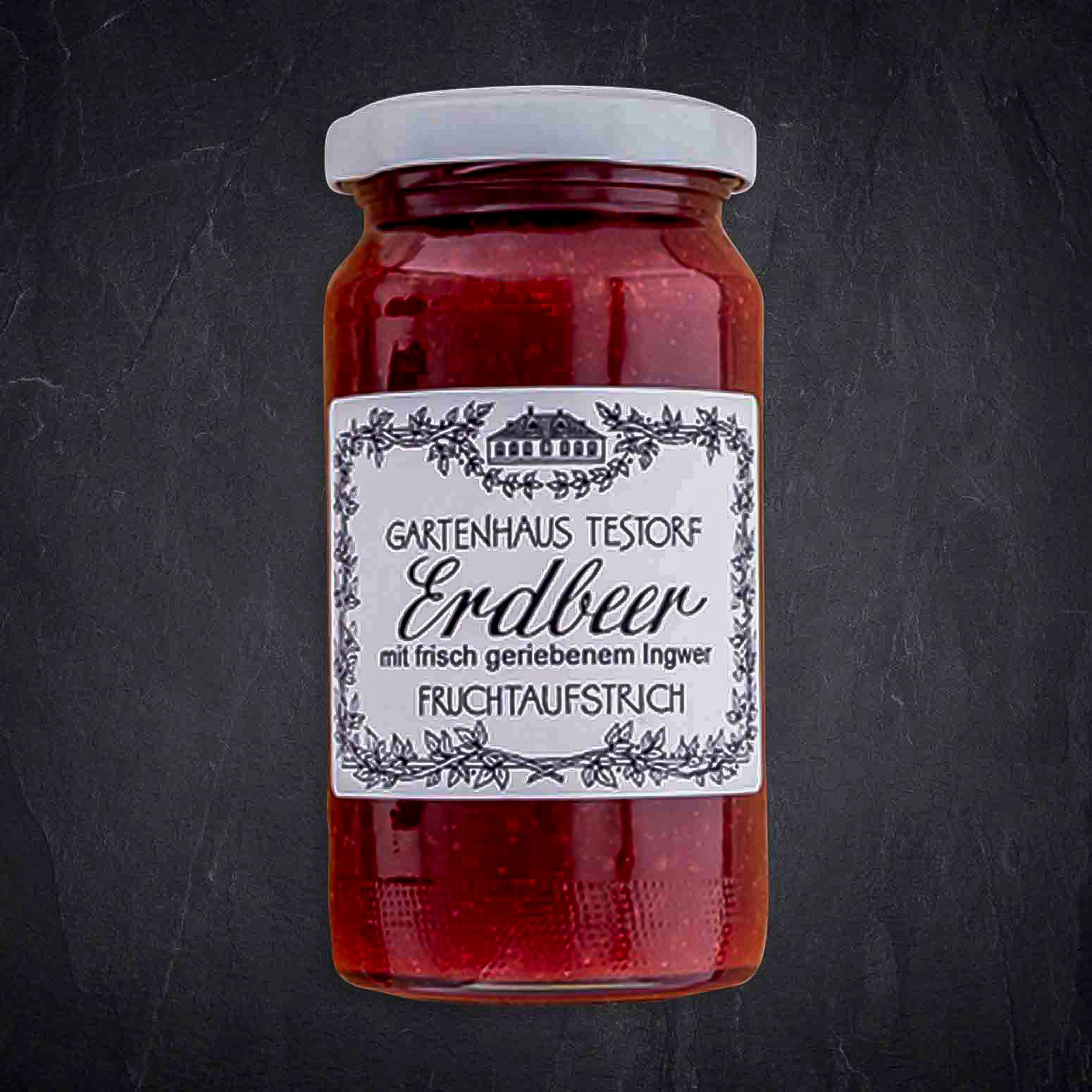 Fruchtaufstrich Erdbeer Ingwer