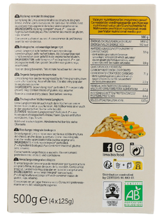 Lima Rijst Lang Volkoren Bio Builtjes 500GR