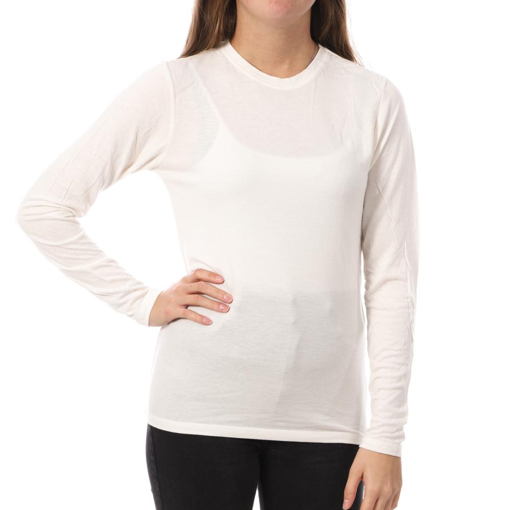 JDY T-Shirt Manches Longues Blanc Femme JDY Suma
