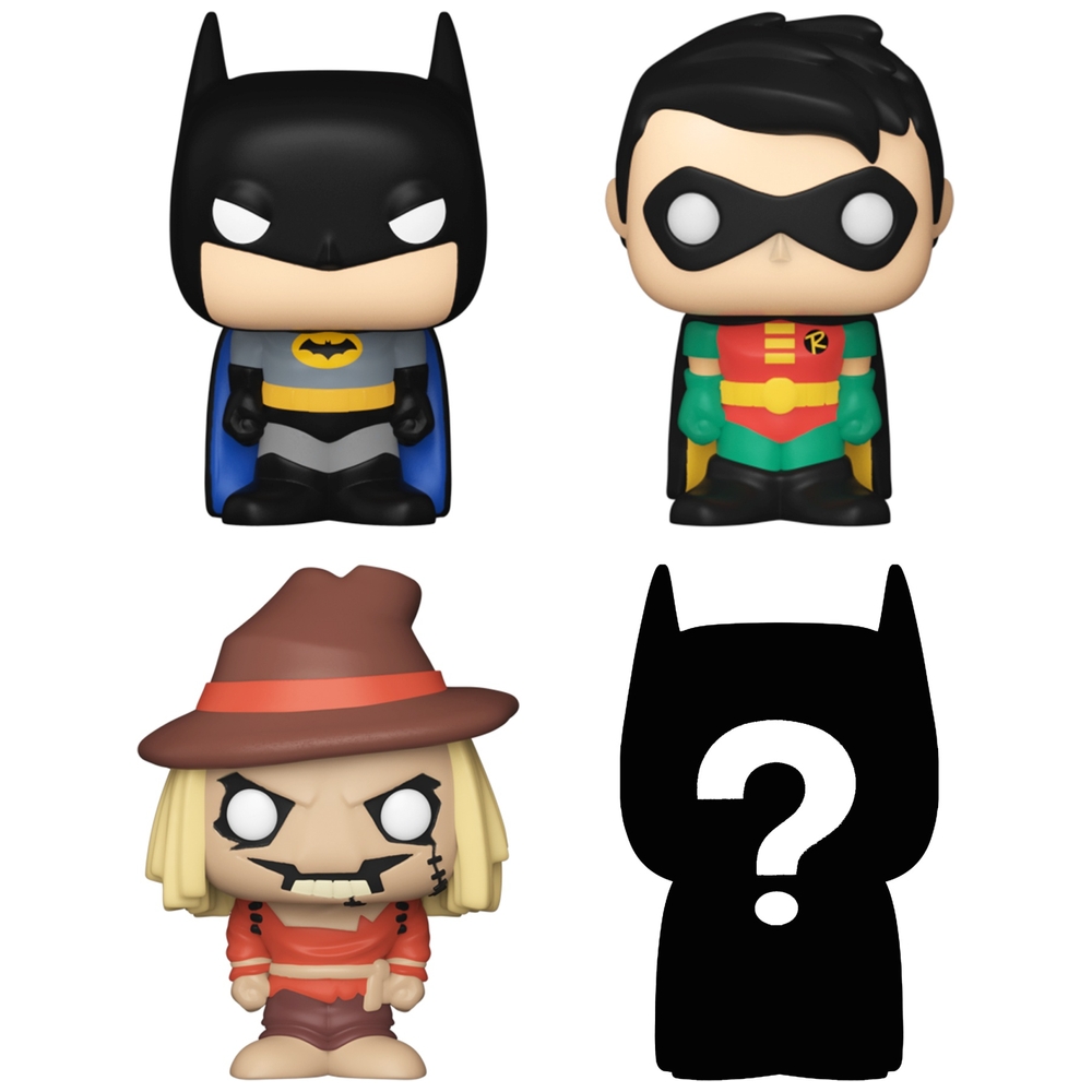 POP! Vinyl: Bitty POP DC Batman 4er-Pack
